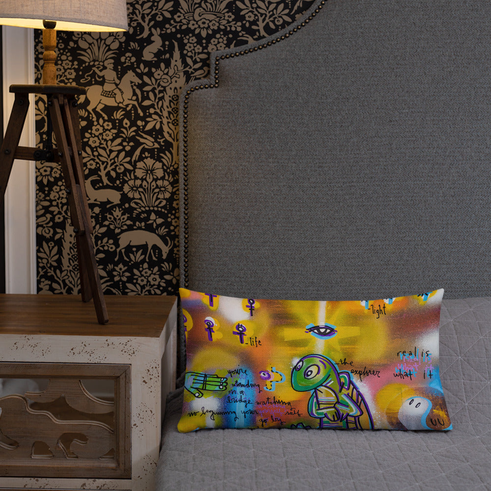 Know Thy Self – Lebo Premium Throw Pillow